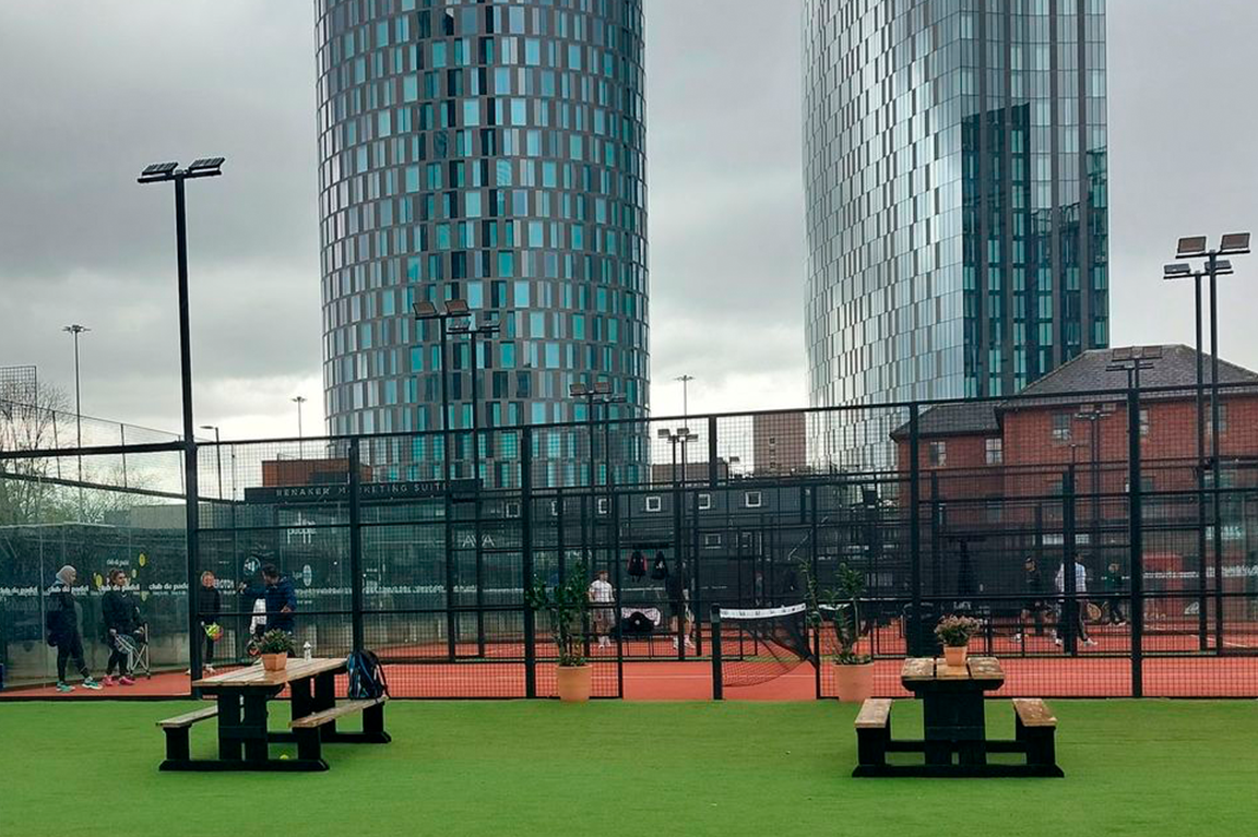 Club de Padel Manchester en el Reino Unido